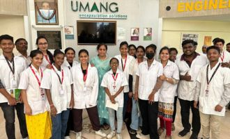 industrial visit at umang pharmatech ,vasai
